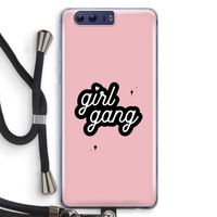 Girl Gang: Honor 9 Transparant Hoesje met koord