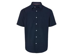 Heren vrijetijdsshirt (M (39/40), Marineblauw)