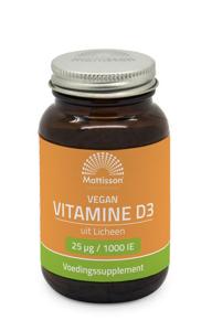 Mattisson Vegan vitamine D3 25mcg/1000IE