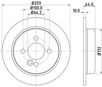 Remschijf 8DD355115261