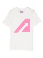 Autry Kids t-shirt en coton à logo imprimé - Blanc