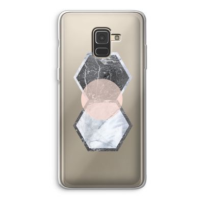 Creatieve toets: Samsung Galaxy A8 (2018) Transparant Hoesje