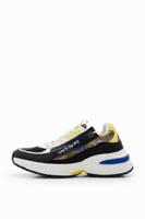 Runner sneakers met patch en rits - MATERIAL FINISHES - 38 - thumbnail