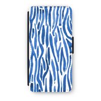 Blauwe nerven: iPhone 8 Flip Hoesje