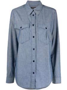 ISABEL MARANT chemise boutonnée en jean - Bleu