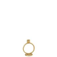 J-Line Kaarshouder Ring Aluminium Goud Small