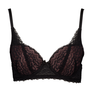 Padded bra Zwart