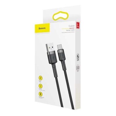 Baseus CATKLF-BG1 mobiele telefoonkabel Zwart 1 m USB A USB C