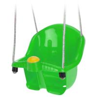 Schommel voor peuters - groen - met touw - Kinderschommels - baby - kunststof
