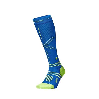 Stox Running Ultralight Socks blauw/geel heren