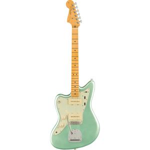 Fender American Professional II Jazzmaster LH MN Mystic Surf Green linkshandige elektrische gitaar met koffer