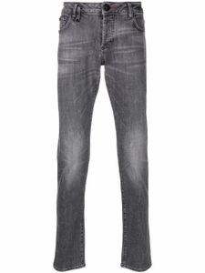 Philipp Plein jean slim à taille basse - Gris