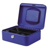 Geldkist quantore 200x160x90mm blauw