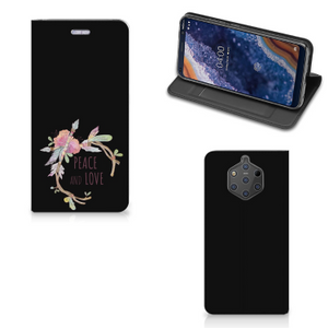 Nokia 9 PureView Magnet Case Boho Text