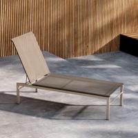 Nohr Ligbed 'Romney' Textileen, kleur Beige
