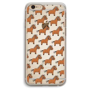 Pony: iPhone 6 Plus / 6S Plus Transparant Hoesje