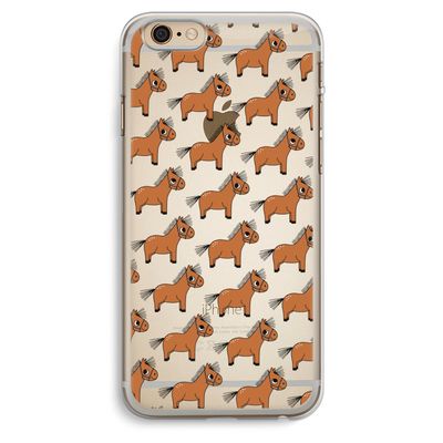 Pony: iPhone 6 Plus / 6S Plus Transparant Hoesje