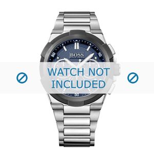Hugo Boss horlogeband HB-280-1-34-2885 / HB1513360 Staal Zilver