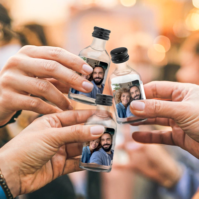 Mini Vodka personaliseren - 10 stuks