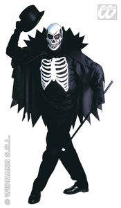 Scary skeleton kostuum volwassen