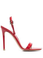 Gianvito Rossi sandales Ribbon à bout ouvert - Rouge