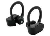 XD Collection sportoordopjes draadloos 8,1 cm ABS zwart - thumbnail