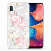 Samsung Galaxy A20e TPU Case Lovely Flowers - thumbnail