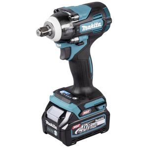 Makita TW004GD201 Accu-slagmoersleutel 350 Nm 40 V Aantal meegeleverde accus: 2 2.5 Ah Li-ion Incl. 2 accus, Incl. lader, Incl. koffer