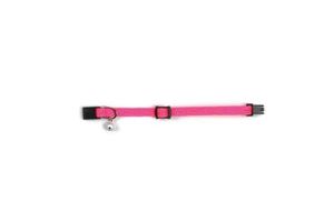 Beeztees - kittenhalsband - nylon - fel roze - 23x0,8x0,2 cm