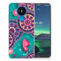 Nokia 1.4 | Hoesje maken | Cirkels en Vlinders