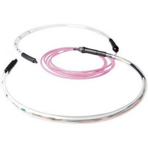 ACT 10 meter Multimode 50/125 OM4 indoor/outdoor kabel 4 voudig met LC connectoren