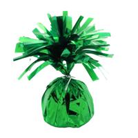 Haza Ballon gewichtjes - groen - 170 gram - gewichtjes voor helium ballontrosjes   - - thumbnail
