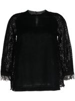 SHIATZY CHEN blouse à détails en dentelle - Noir - thumbnail