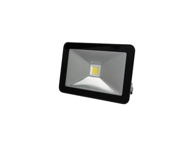 Design led-schijnwerper 10 w, neutraalwit zwart - Velleman