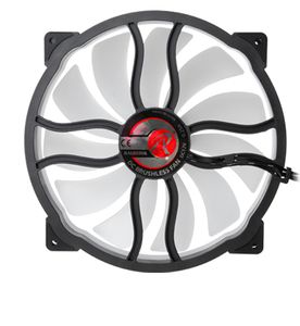 RAIJINTEK ANEMI 20 RBW Computer behuizing Ventilator 20 cm Zwart, Transparant 1 stuk(s)