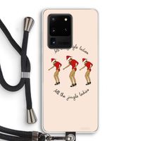 Jingle Ladies: Samsung Galaxy S20 Ultra Transparant Hoesje met koord