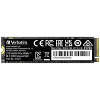 Verbatim Vi5000 2 TB NVMe/PCIe M.2 SSD 2280 harde schijf M.2 NVMe PCIe 4.0 x4 Retail 31827 - thumbnail