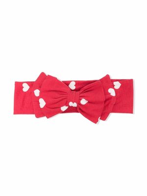 Monnalisa bandeau à pois - Rouge