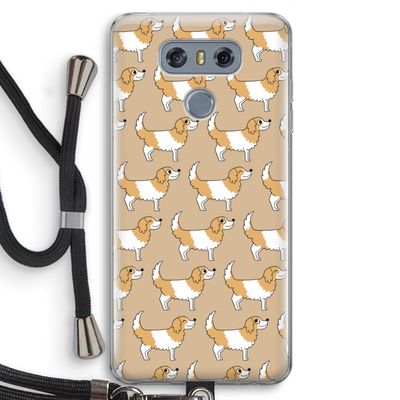 Doggy: LG G6 Transparant Hoesje met koord