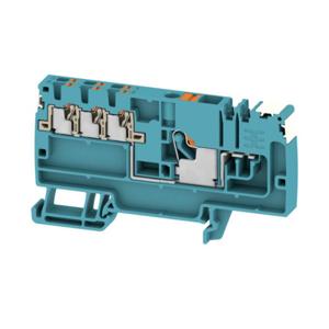 Weidmüller 2675410000 Verdeler-serieklem Steekaansluiting Blauw 20 stuk(s)