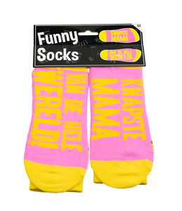 Funny socks - Knapste mama