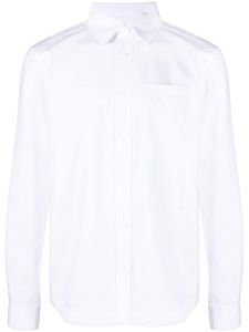 Trussardi chemise à poche poitrine plaquée - Blanc