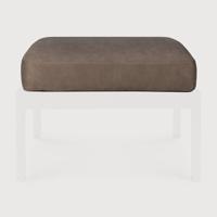 Ethnicraft Zitkussen 'Jack' t.b.v. Hocker Jack, Nubuck Leder, kleur Terra