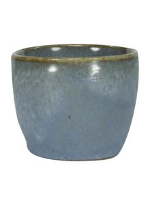 HEMA Eierdop - 5 Cm - Porto - Reactief Glazuur - Blauw (blauw)