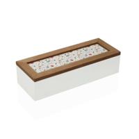 Doos-Juwelenkistje Versa VERDI Hout MDF 9 x 6 x 24 cm