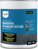 Tec7 wp7-101 universeel dakdicht emmer 4l - 602470000