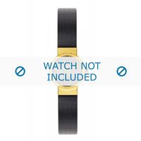 Horlogeband Jacob Jensen 424 Rubber Zwart 12mm - thumbnail