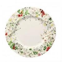 ROSENTHAL - Brillance Fleurs Sauvages - Bord 23cm met rand - thumbnail