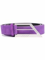 The Attico ceinture en cuir à bout pointu - Violet - thumbnail