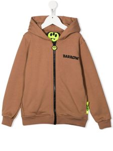 Barrow kids hoodie à logo imprimé - Tons neutres